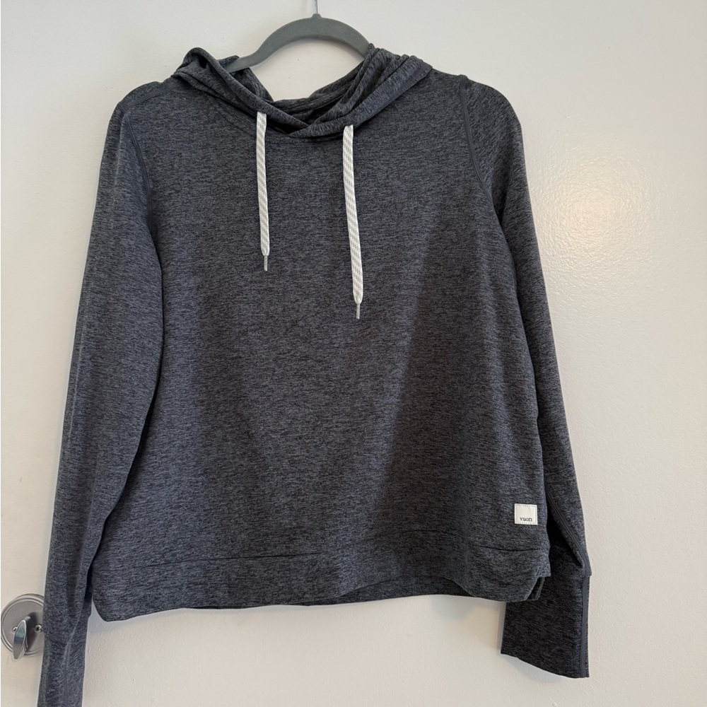 Vuori Dark Gray Hoodie Jacket